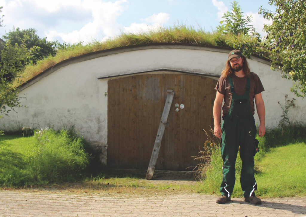 Überall Wieso und mittendrin: Einer von drei bunkerartigen Kartoffelkellern.